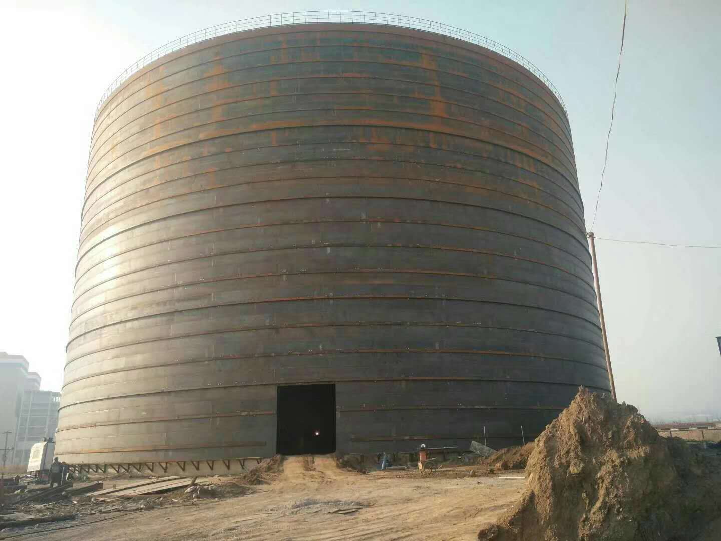 枣强承建大型钢板库的好处及原理