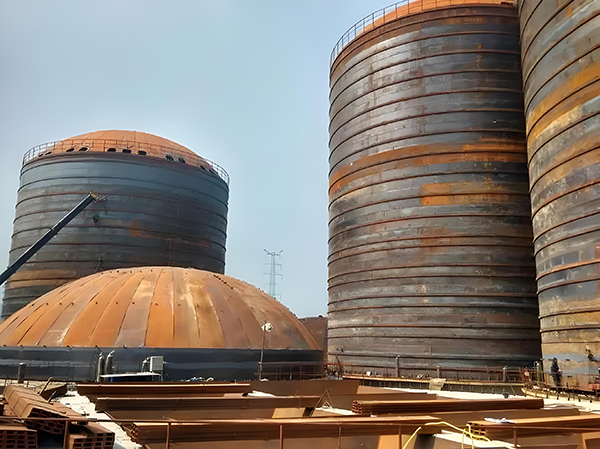 枣强焦粉钢板仓